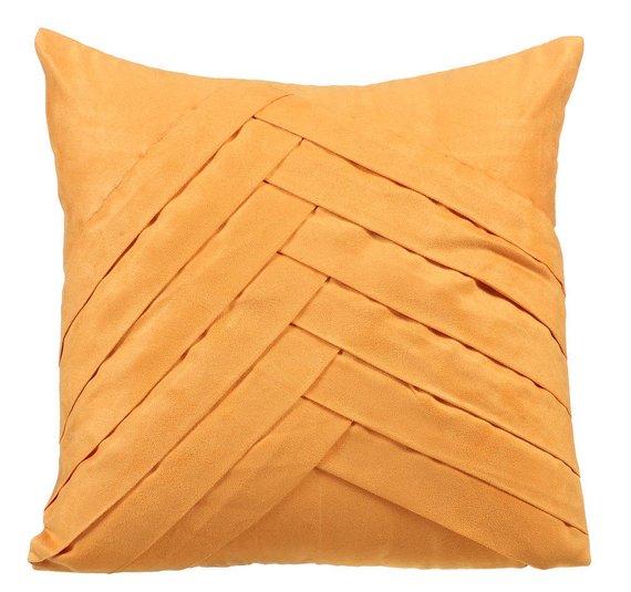 Blue No Limits No Lines - Blue Faux Suede Throw Pillow Cover