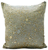 Total Sophistication - Brown Art Silk Decorative Euro Sham