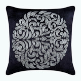 Turkish Dream - Gray Art Silk Decorative Euro Sham