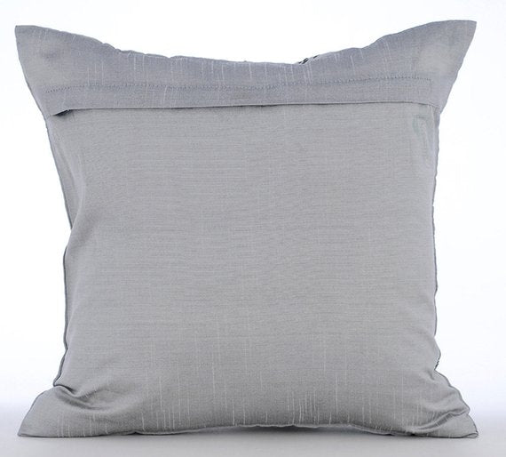 The Faraway Land - Pink Art Silk Throw Pillow Cover