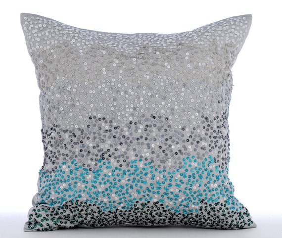 The Faraway Land - Pink Art Silk Throw Pillow Cover