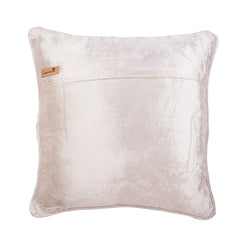 Paloma Gray Scrolls - Gray Burnout Velvet Throw Pillow Cover
