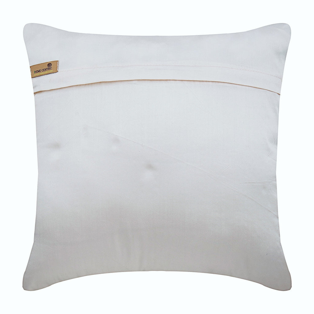 The Faraway Land - Pink Art Silk Throw Pillow Cover