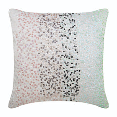 The Faraway Land - Pink Art Silk Throw Pillow Cover
