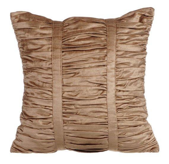 Rich Golden Beauty - Gold Velvet Throw Pillow Cover