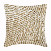 Pearl Dance - Pearl Ivory Art Silk Decorative Euro Sham
