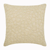 Pearl Haven - Natural Beige Cotton Linen Decorative Euro Sham