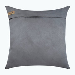 Penthouzz - Gray Suede Throw Pillow Cover