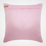 The Faraway Land - Pink Art Silk Throw Pillow Cover