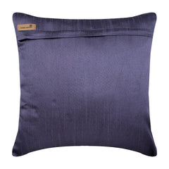 Plum Cheer - Plum Art Silk Throw Pillow Cover
