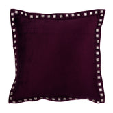 Plum Crystal Palace Pillow Cover