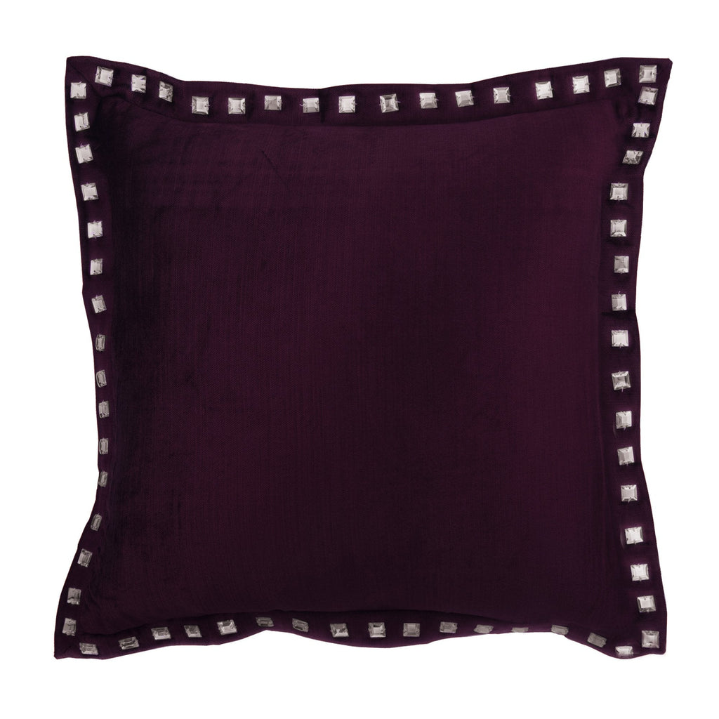 Gold Crystal Palace - Gold Velvet Throw Pillow Cover