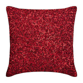 Red Glitterati Pillow Cover