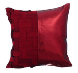 Brown N Half - Brown Art Silk Throw Pillow Cover