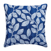 Royal Song - Royal Blue Art Silk Decorative Euro Sham