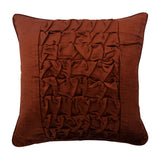 Brown Knots - Brown Velvet Throw Pillow Cover