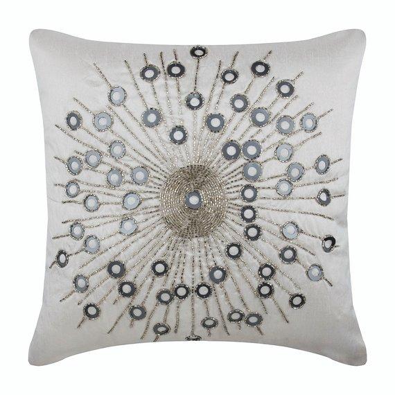 Silver Moons Euro Sham