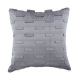 Brown Ocean - Brown Art Silk Decorative Euro Sham