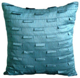Brown Ocean - Brown Art Silk Throw Cushion Cover