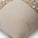 Starfish Coated Pearl - Natural Beige Cotton Linen Throw Pillow Cover