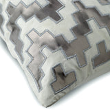 Steely Progress Lattice Decorative Euro Sham