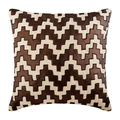Steely Progress - Gray Art Silk Throw Pillow Cover