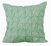 Tender Mint - Pastel Green Cotton Linen Decorative Euro Sham