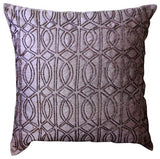 The Class Effect - Light Plum Art Silk Decorative Euro Sham