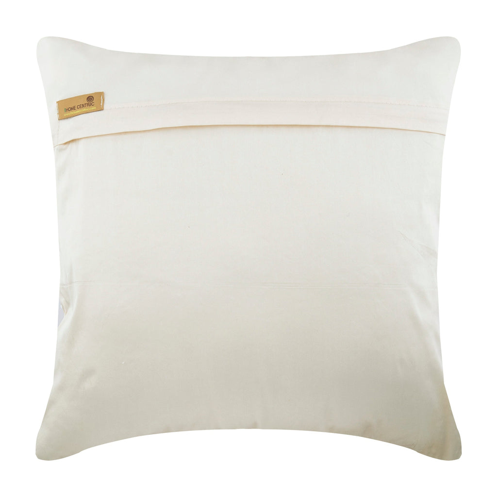 The Faraway Land - Pink Art Silk Throw Pillow Cover