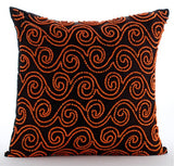 Tibetain Monk Beaded Throw Pillow Cover