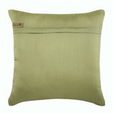 Tree Of Life - Green Art Silk Decorative Euro Sham