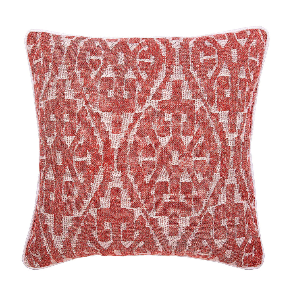 Tribal Aztec - Grey Jacquard Throw Cushion Cover