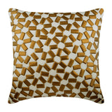 True Copper - Gold Silk Decorative Euro Sham