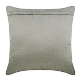True Silver - Silver Art Silk Throw Pillow Cover