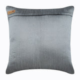 Turkish Dream - Gray Art Silk Decorative Euro Sham