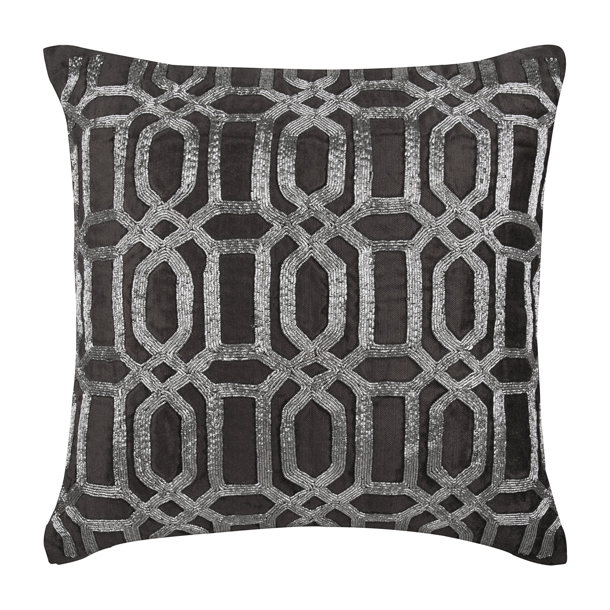 Turkish Silver Euro Sham