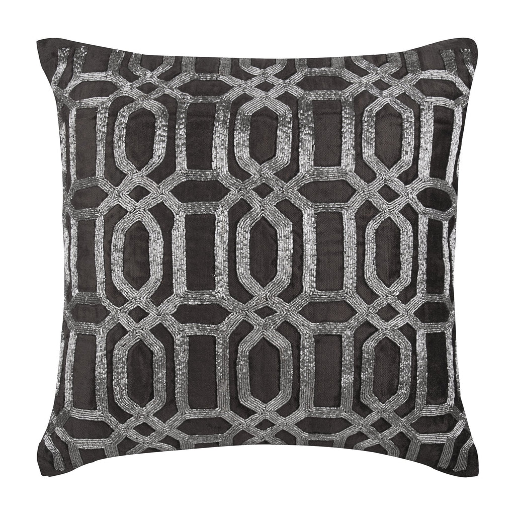 Turkish Silver Euro Sham