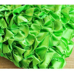 Vintage Clover Green - Clover Green Satin Decorative Euro Sham