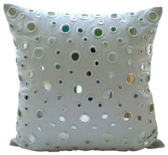 White Mirrors Euro Sham
