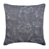 Willow Splendor Embroidery Decorative Euro Sham
