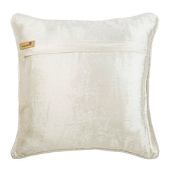 Yellow Scroll All The Way - Mimosa Yellow Burnout Velvet Throw Pillow Cover