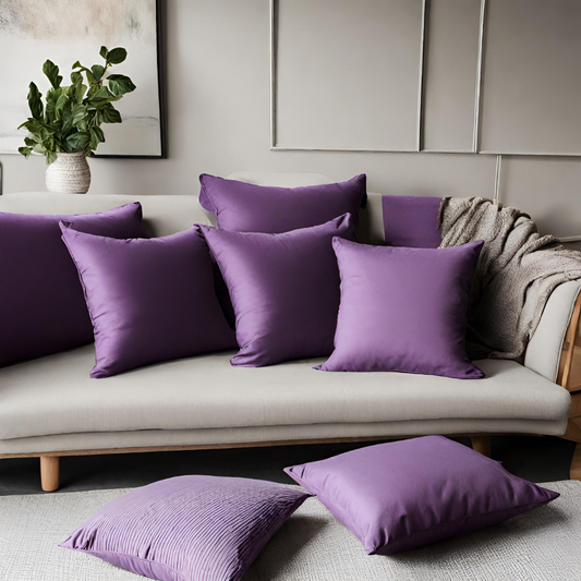Regal Radiance: The Transformative Power of Purple Soft Furnishings in Home Décor