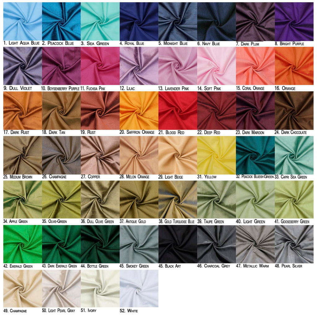 Champagne Art Silk / Faux Silk Fabric By The Metre