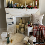 Pearl Flake - Beige Linen Decorative Throw Cushion Cover