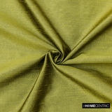 Olive Green Faux Silk Fabric By The Metre