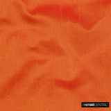 Orange Art Silk / Faux Silk Fabric By The Metre