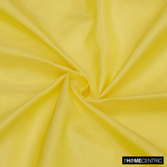Yellow Faux Silk Fabric By The Metre