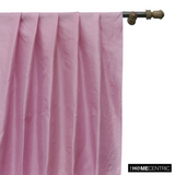 Lavender Pink Art Silk / Faux Silk Fabric By The Metre