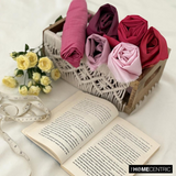 Soft Pink Art Silk / Faux Silk Fabric By The Metre