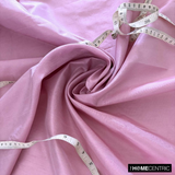 Lavender Pink Art Silk / Faux Silk Fabric By The Metre